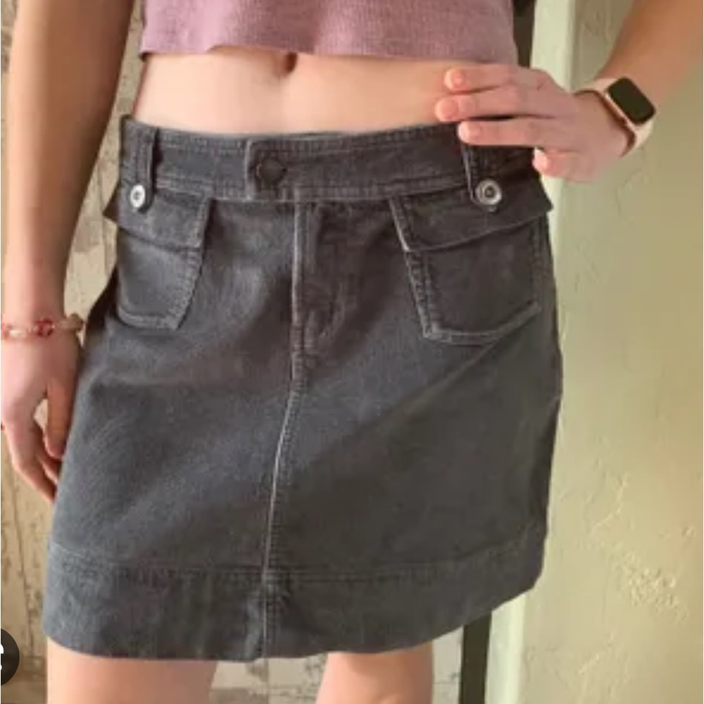 Patagonia Corduroy Grey Skirt Size‎ 10
